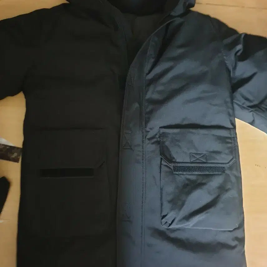 [BUNJANG] Black Padded Jacket / 새옷 검정  일상&작업 패딩 m 170기준 엉덩이 덮는 길이
