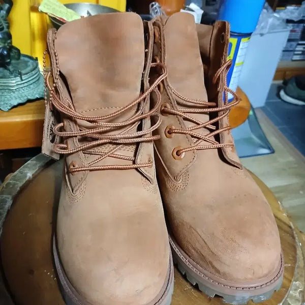 [BUNJANG] Timberland Brown Suede Leather Walker Boots / 팀버랜드 워커 부츠 브라운순가죽