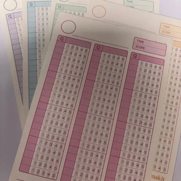 [BUNJANG] OMR Notepads Bundle Set / OMR 떡메 일괄