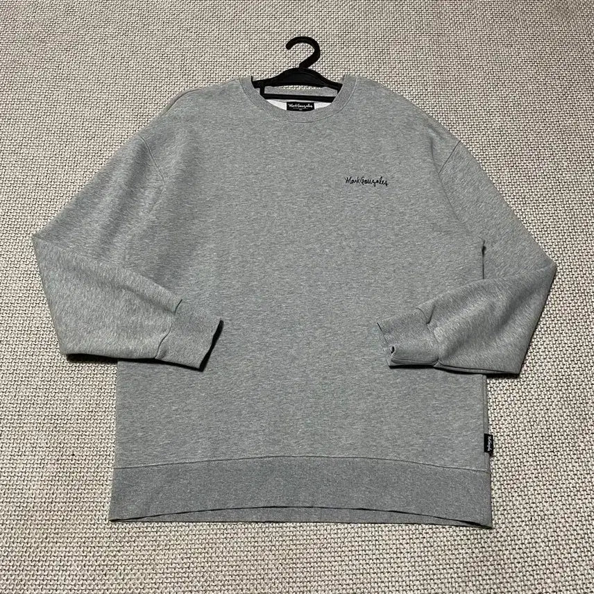 [BUNJANG] Mark Gonzales Grey Sweatshirt / M 마크곤잘레스 그레이 맨투맨 A1009