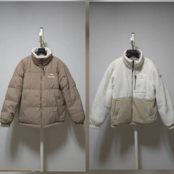 [BUNJANG] Eider Reev 2 Unisex Fleece Reversible Down Jacket / (L) 아이더 리브2 남여공용 플리스 리버시블 다운 자켓