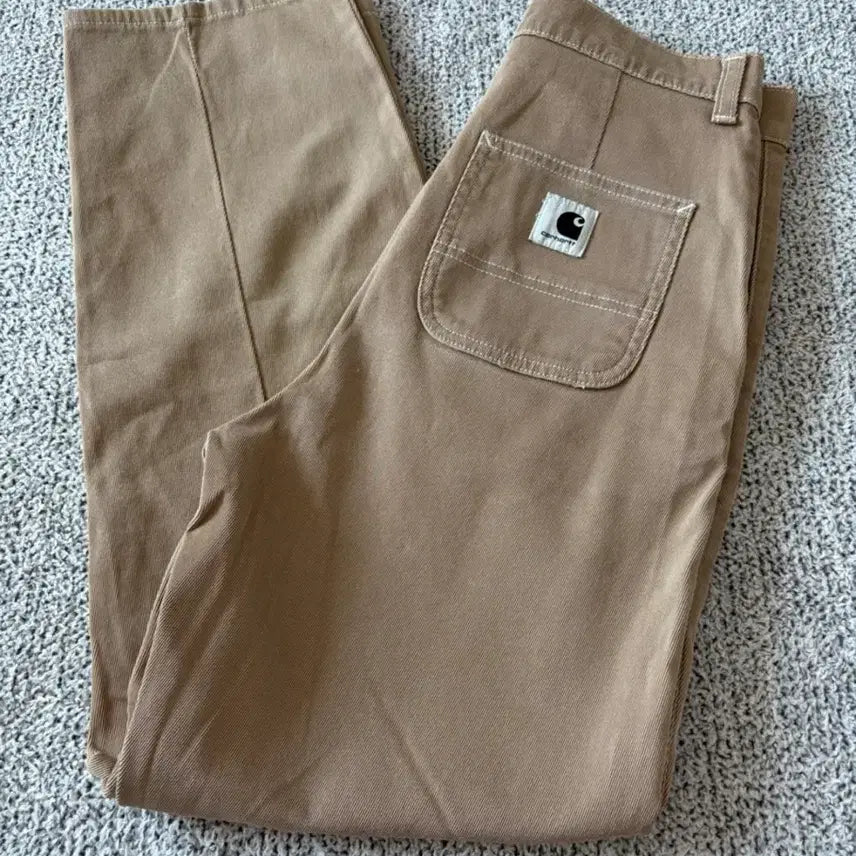 [BUNJANG] Carhartt Work Pants Beige / 칼하트 워크 팬츠 베이지