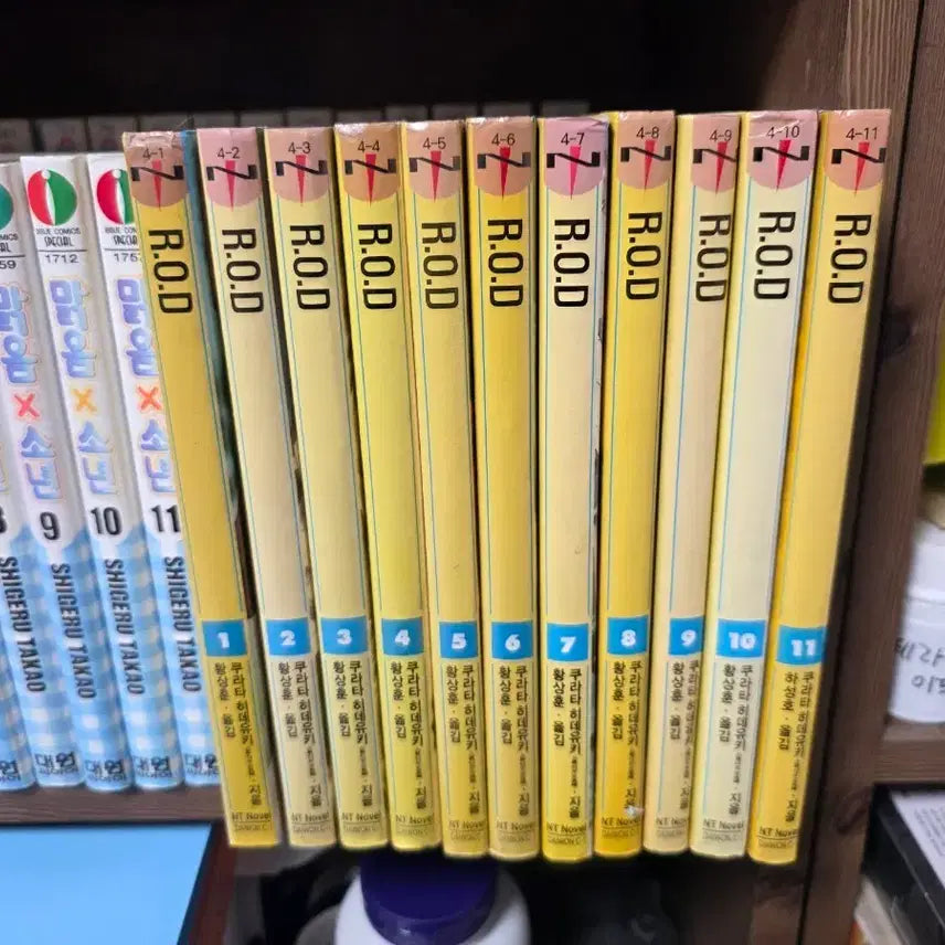 [BUNJANG] R.O.D Complete Set Volumes 1-11 / (소장) 알오디 R.O.D 1~11권