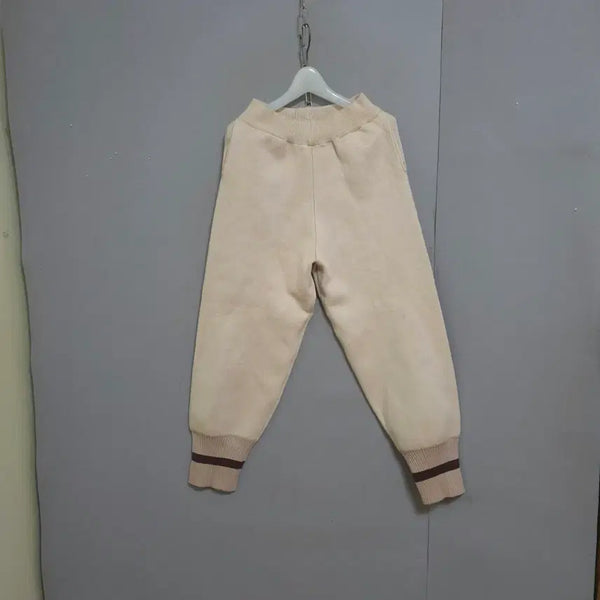 [BUNJANG] Ashley Store Thick Rib Knit Pants / 허리밴드 도톰 시보리 니트 바지 F    n1962