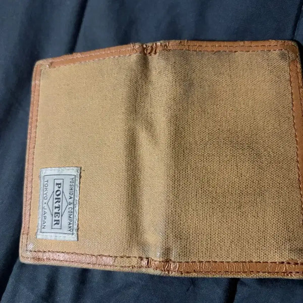 [BUNJANG] Porter Freestyle Cardholder Camel / 정품 포터 프리스타일 카드지갑 카멜 판매합니다