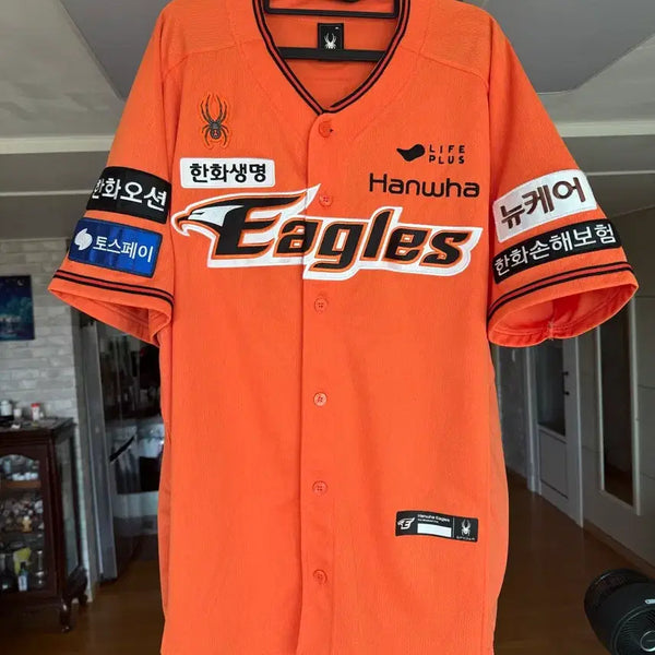 [BUNJANG] Hanwha Eagles 2024 Authentic Baseball Jersey #22 Chae Eun-seong (3XL) / 한화이글스 2024 어센틱 유니폼 3XL #22 채은성