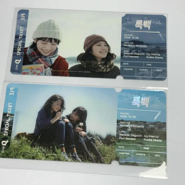 [BUNJANG] Lookback Special Ticket Set (2 Types) / 룩백 스페셜티켓 2종 1세트