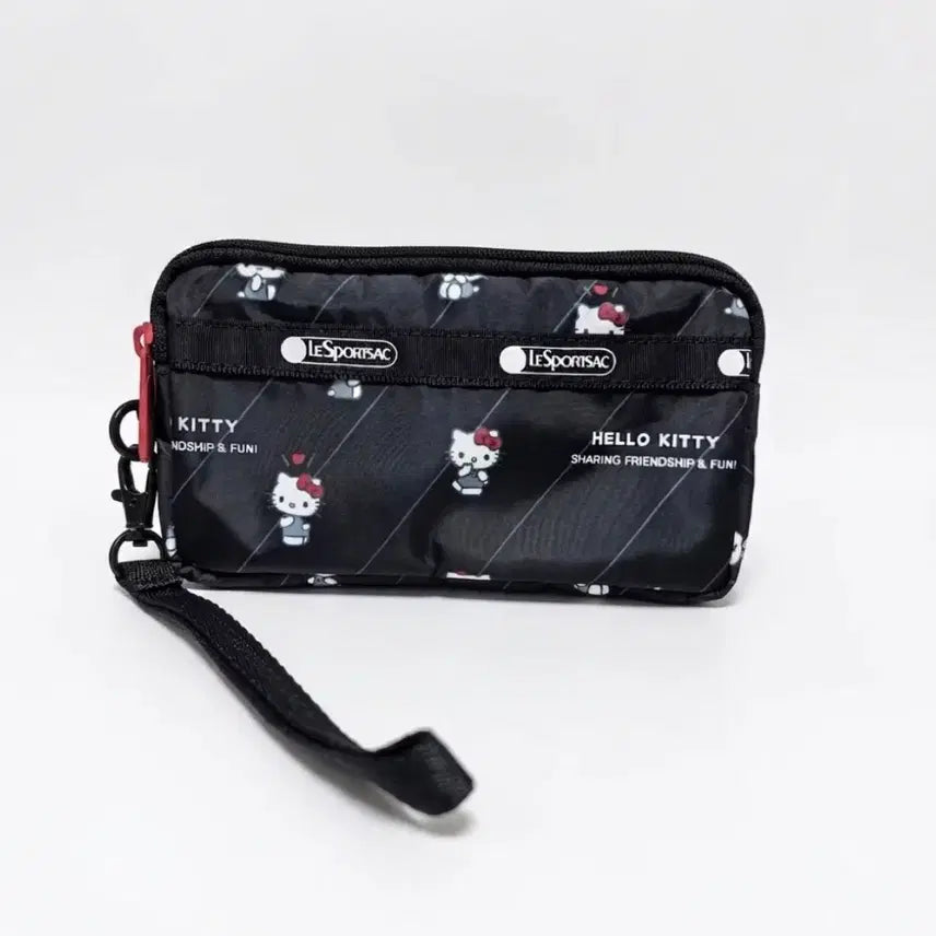 [BUNJANG] LeSportsac Hello Kitty 3-Fold Long Wallet Pouch / 레스포색 헬로키티 파우치 3단 장지갑