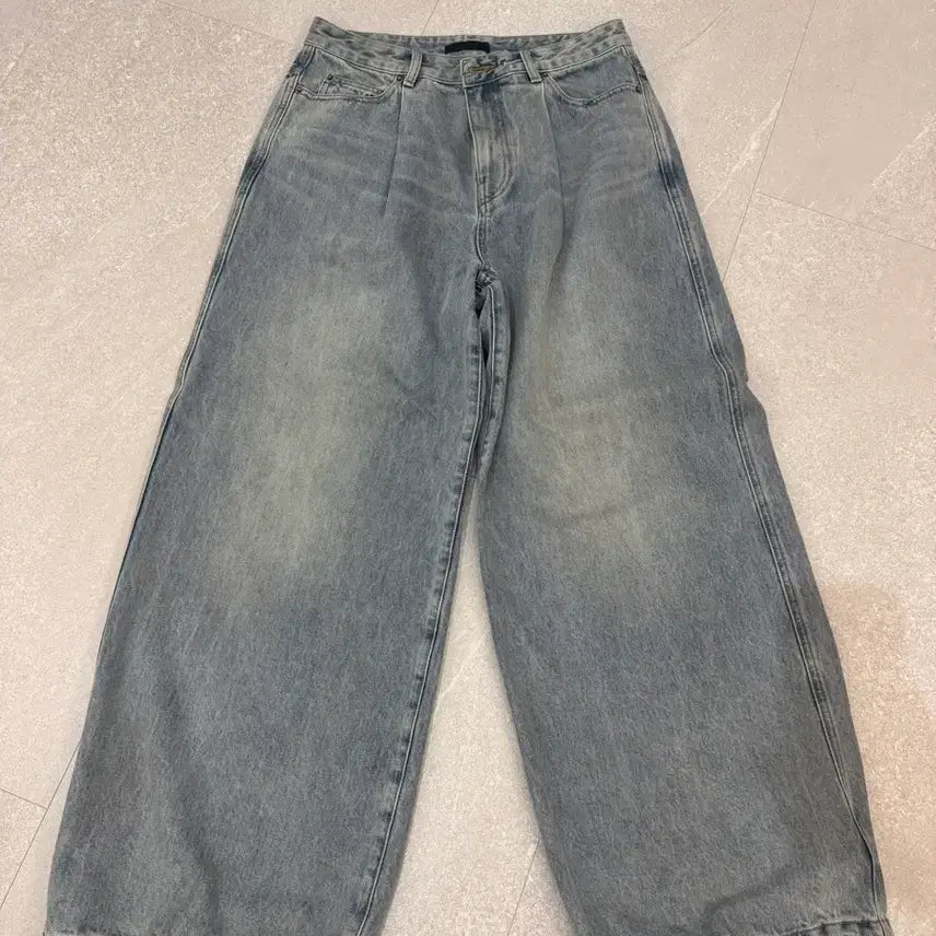 [BUNJANG] JUUN.J Denim Wide Pants / [46] 준지 데님 와이드 팬츠