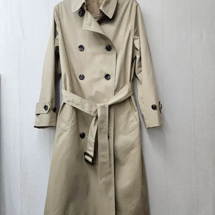 [BUNJANG] Muji Double-Button Trench Coat / 무인양품 더블버튼 트렌치코트 M