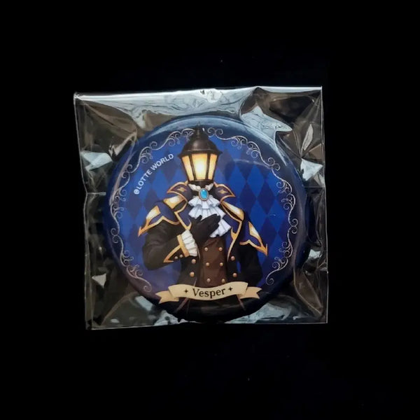 [BUNJANG] Lotte World Vesper Can Badge (Sealed) / 롯데월드 베스퍼 캔뱃지 미개봉