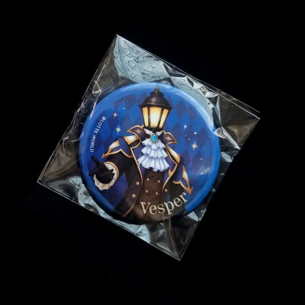 [BUNJANG] Lotte World Vesper Can Badge (Sealed) / 롯데월드 베스퍼 캔뱃지 미개봉