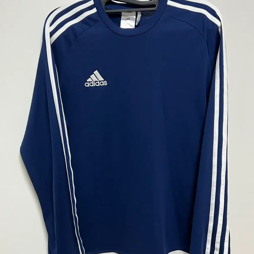 [BUNJANG] Adidas Navy Long Sleeve / 아디다스 네이비 롱슬리브