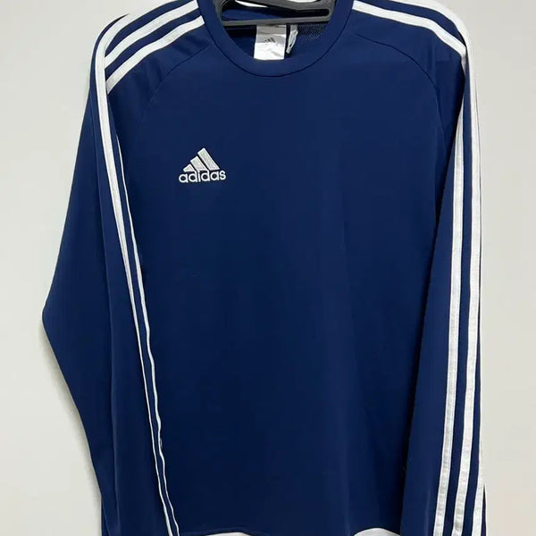 [BUNJANG] Adidas Navy Long Sleeve / 아디다스 네이비 롱슬리브