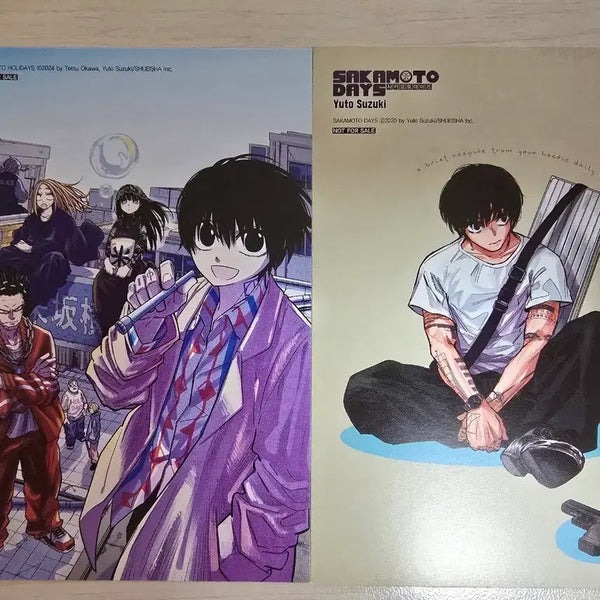 [BUNJANG] Sakamoto Days Postcard Set / 사카모토 데이즈 굿즈 엽서 세트