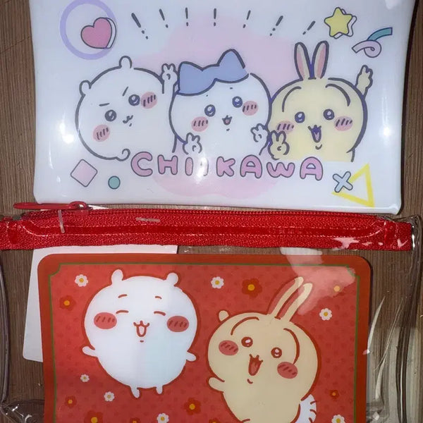 [BUNJANG] Chiikawa Flat Pouch Mini / 치이카와 플랫 파우치 미니