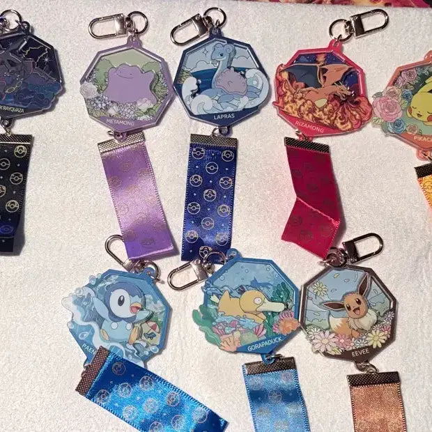 [BUNJANG] Pokemon Diorama 3D Keychain / 포켓몬 디오라마 입체키링