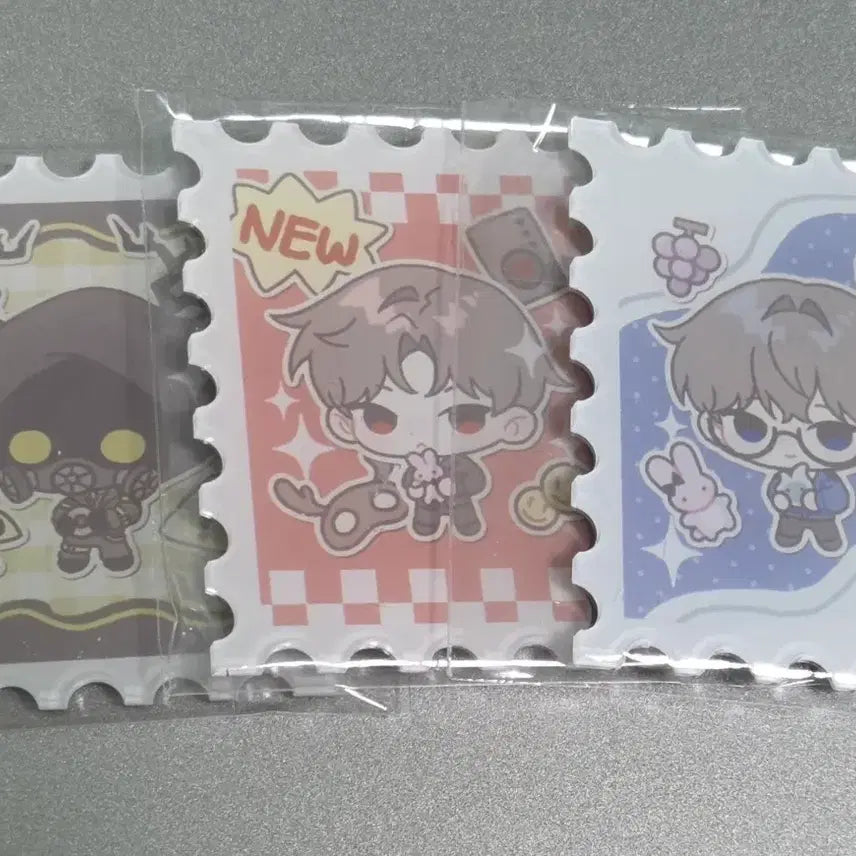[BUNJANG] Kim Sol-eum "Ghost Story Commute" Cafe Magnet Stamp Set / 괴담출근 김솔음 생카 아크릴 마그넷 우표 자석