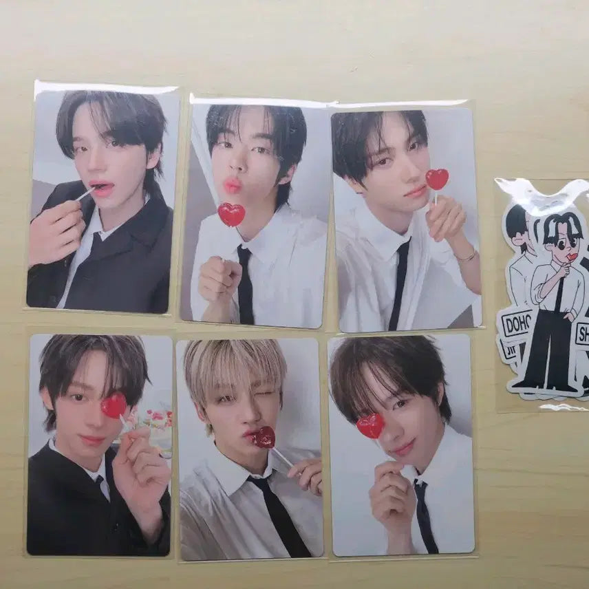 [BUNJANG] TWS Romeo Cat Photocard Bundle Set / 투어스 로미오캣 포토카드 일괄