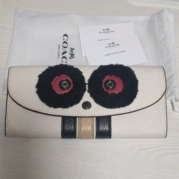 [BUNJANG] Coach Slim Envelope Wallet Panda Series / 코치(COACH) 장지갑 판다 시리즈 슬림 엔벨로프
