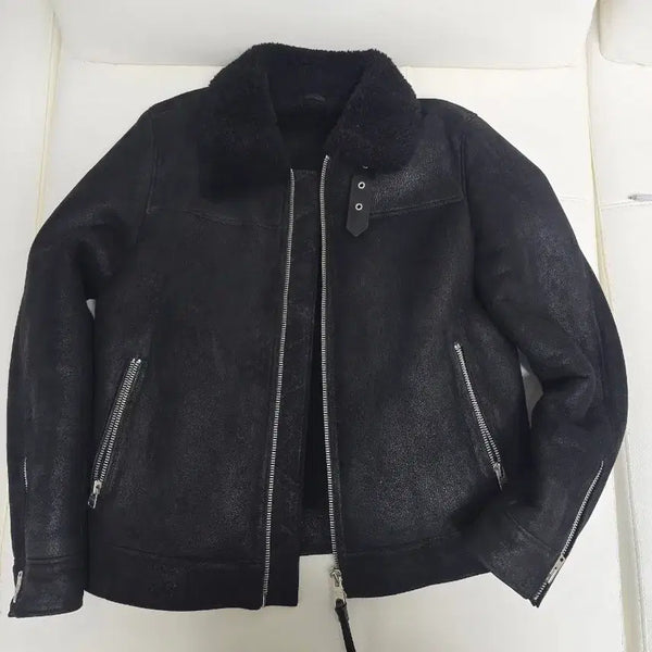 [BUNJANG] All Saints Leather Mustang L / 올세인츠 무스탕 L