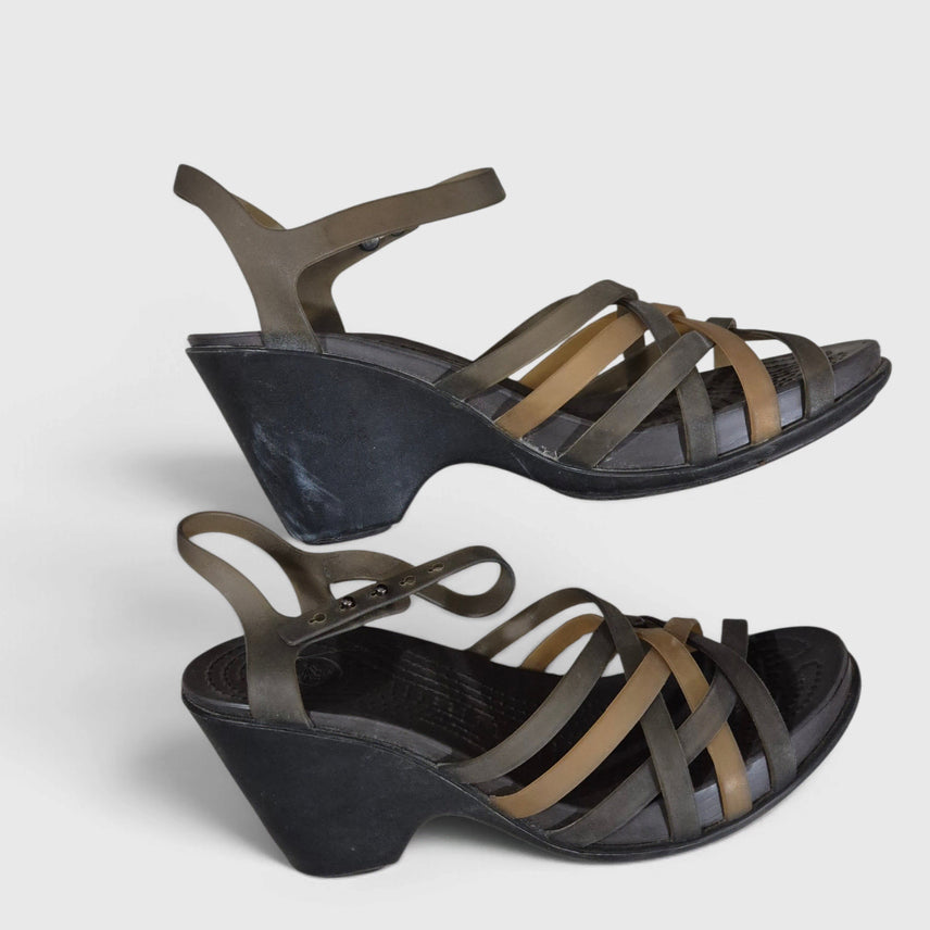 [BUNJANG] Crocs Women's Wedge Sandals / [220]크록스 웨지 샌들 여성