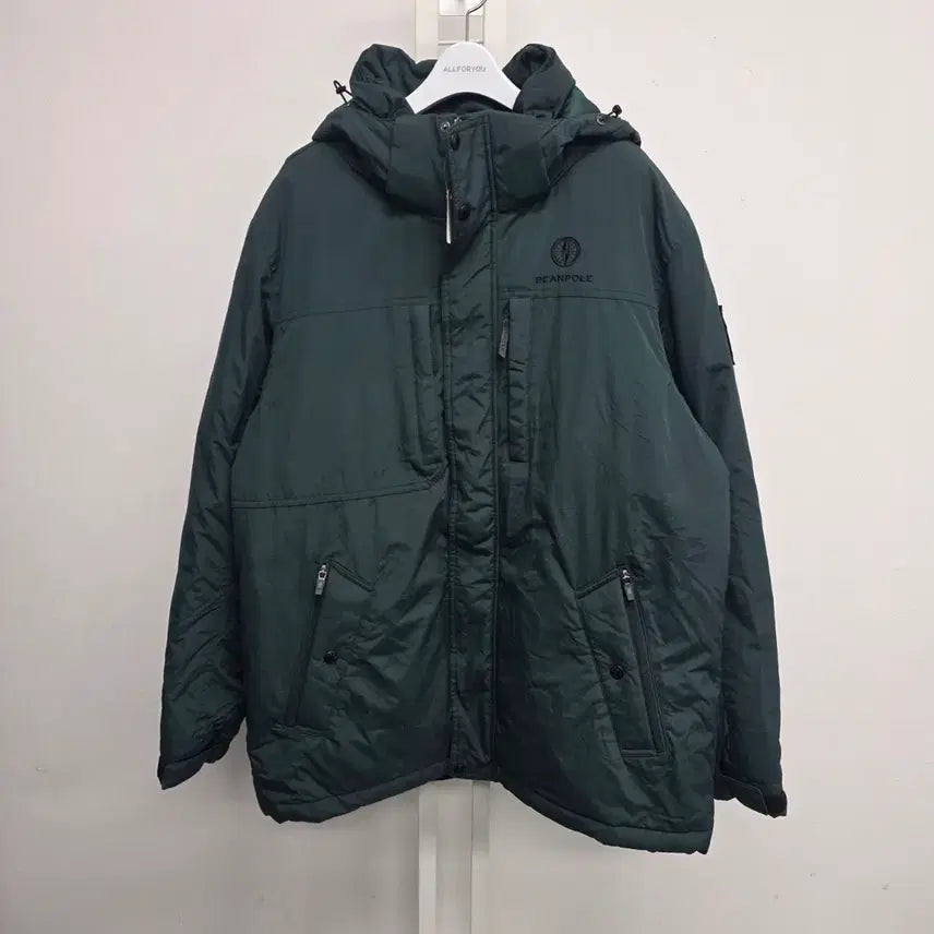 [BUNJANG] Beanpole Green Padded Jumper / 빈폴 패딩 점퍼 그린