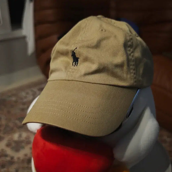 [BUNJANG] Polo Beige Baseball Cap / 폴로 볼캡 베이지