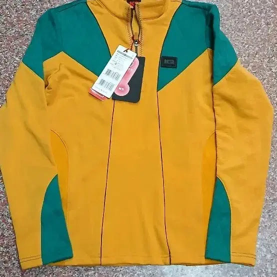 [BUNJANG] K2 Colorblock Zip-Up Jacket Yellow/Green / K2 집업 옐로우/그린