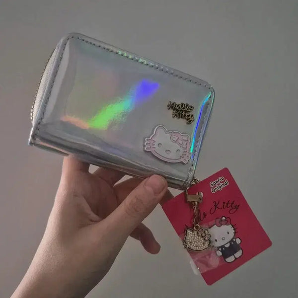 [BUNJANG] Hello Kitty Hologram Card Wallet / 헬로키티 홀로그램 카드 지갑