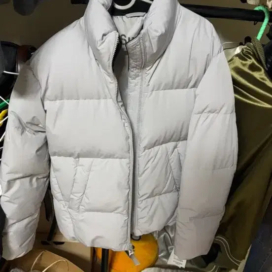 [BUNJANG] Gray Padded Jacket / 그레이 기본패딩 85