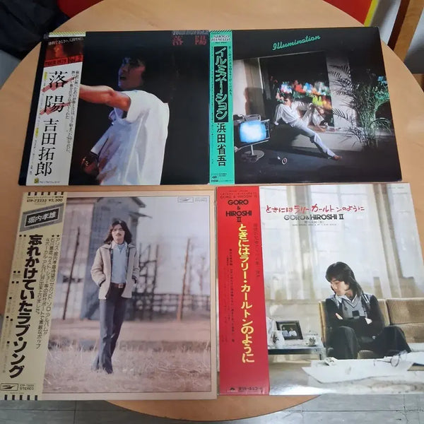 [BUNJANG] City Pop LP Bundle Set / 민트급 유명 시티팝 LP 4장 일괄