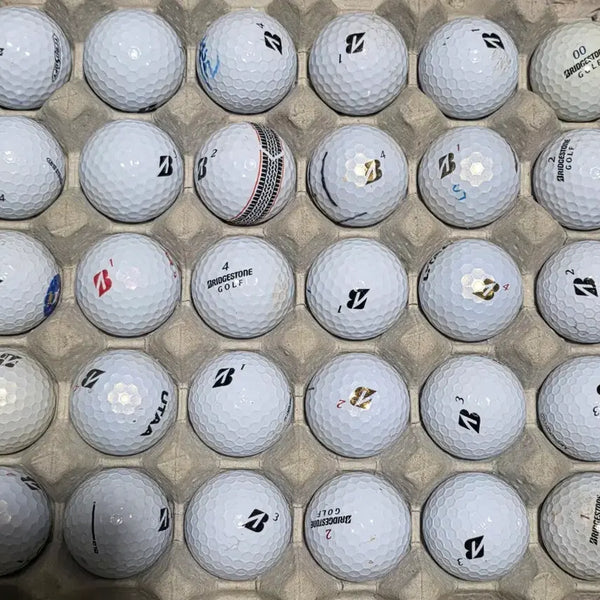 [BUNJANG] Bridgestone Lost Golf Balls - 60 Count / 브릿지스톤 골프공 로스트볼 60개