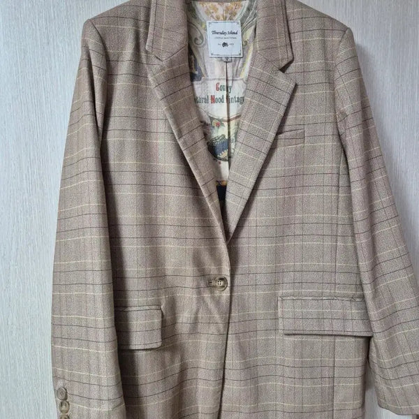 [BUNJANG] Thursday Island Checkered Jacket / 써스데이아일랜드 자켓 체크자켓 M (20년)