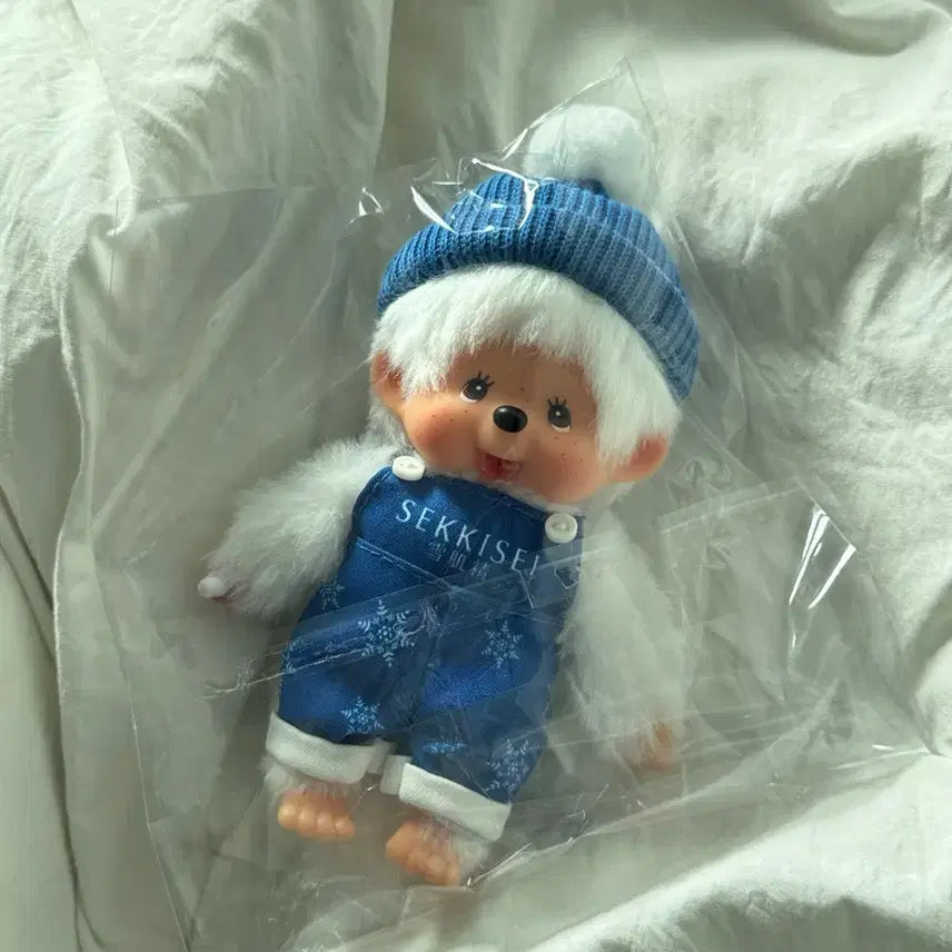 [BUNJANG] Monchhichi Sekisei Collaboration Keyring / 정품 몬치치 세키세이 콜라보 키링