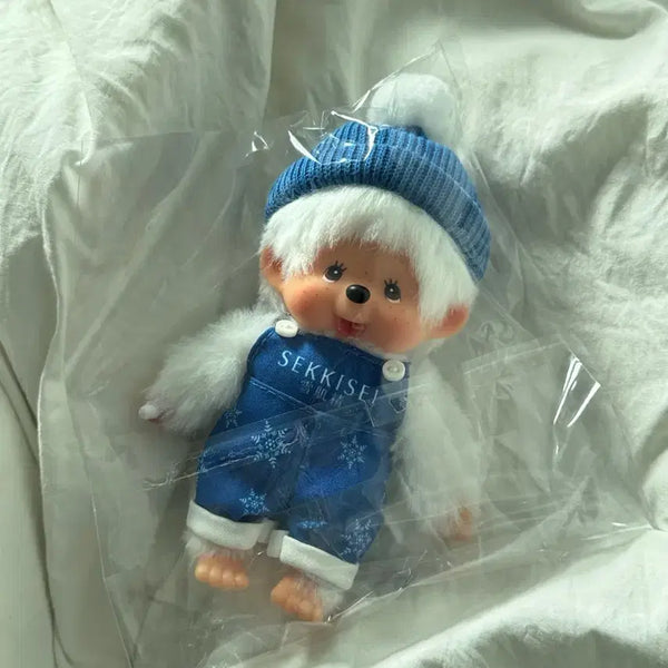 [BUNJANG] Monchhichi Sekisei Collaboration Keyring / 정품 몬치치 세키세이 콜라보 키링