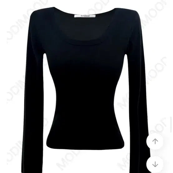 [BUNJANG] Modi Mood Basic Long Sleeve T-Shirt / 모디무드 베이직 긴팔티셔츠