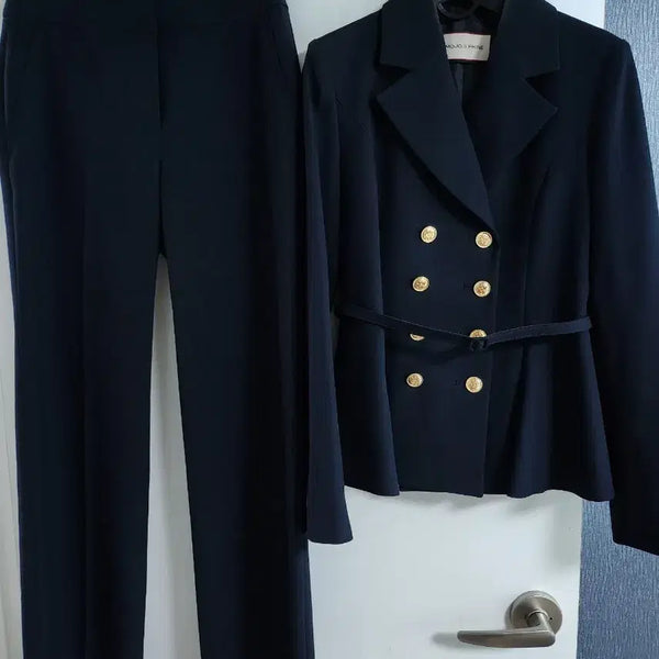 [BUNJANG] MOJO.S.FINE Navy Setup Suit 55 / 모조에스핀 셋업 55