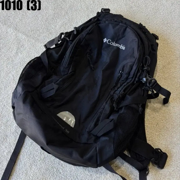 [BUNJANG] Columbia Black Backpack / 콜럼비아 백팩 블랙 1010