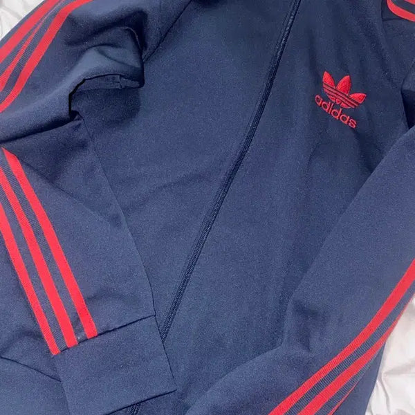 [BUNJANG] Adidas Firebird Navy Track Jacket / 아디다스 파이어버드 남색져지