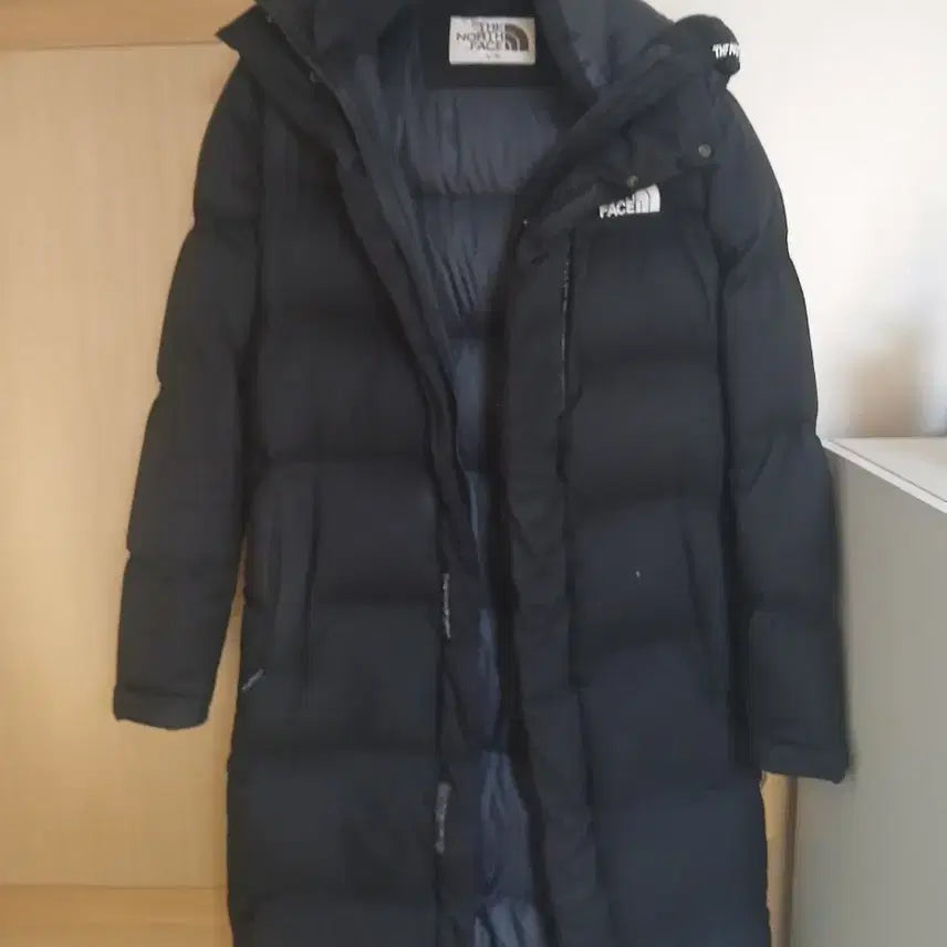 [BUNJANG] The North Face White Label Long Padding Goose Down Jacket / 노스페이스 화이트라벨 롱패딩
