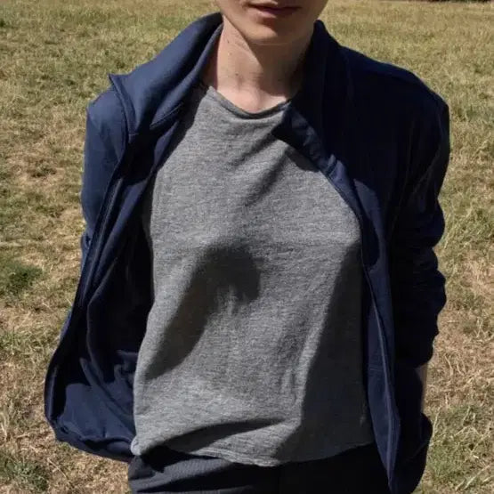 [BUNJANG] Moduel Neck Zip-up Night Size 1 / 머듈 넥집업 나이트 1사이즈
