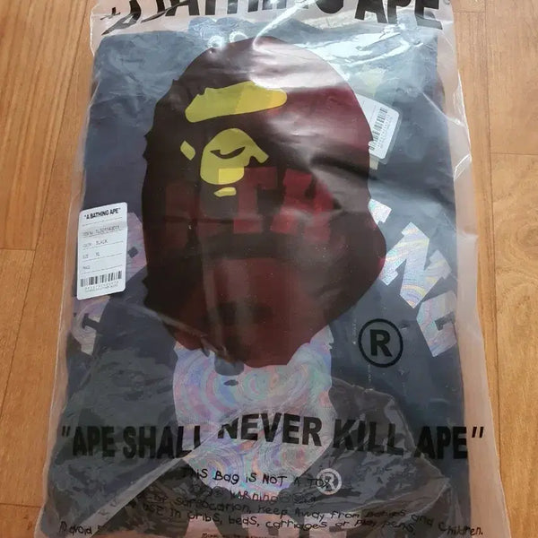 [BUNJANG] BAPE Black Hoodie XL / 베이프 후드티 블랙 XL