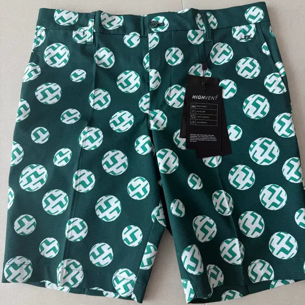 [BUNJANG] J.Lindeberg Rainforest Sphere Dot Pattern Shorts (Size 30) / 제이린드버그 반바지 30 새상품