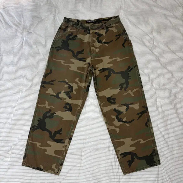 [BUNJANG] WEGO Camo Pants / [1]뤡코즈 카모 팬츠