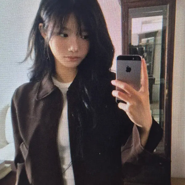 [BUNJANG] Suede Short Jacket 2 Colors / (해외배송)스웨이드 숏 재킷 2컬러