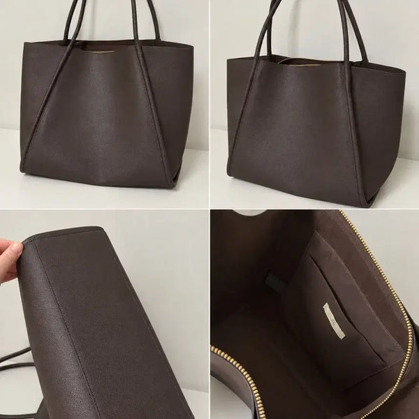 [BUNJANG] H&M Shopper Shoulder Bag - Brown / H&M 쇼퍼백 숄더백