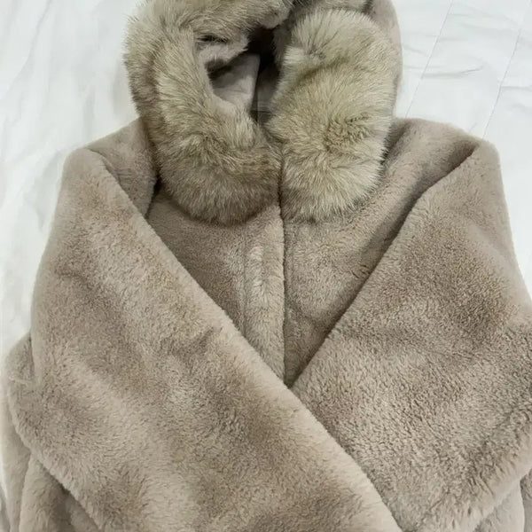 [BUNJANG] Natural Fur Jumper / 천연모피 퍼 점퍼