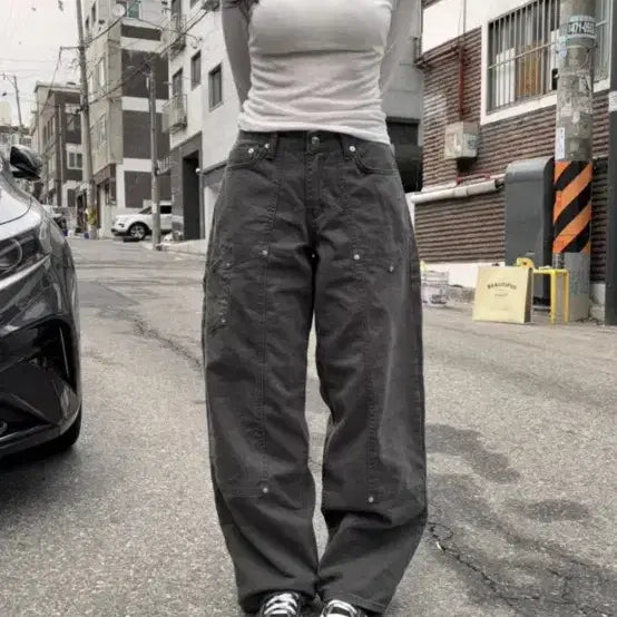 [BUNJANG] OOT Carpenter Wide Pants / oot 카펜더 와이드 팬츠