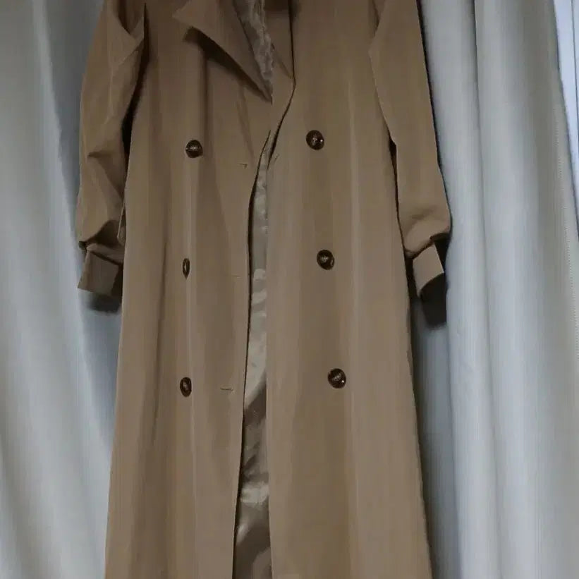 [BUNJANG] Beige Trench Coat / 베이지색 트렌치 코트